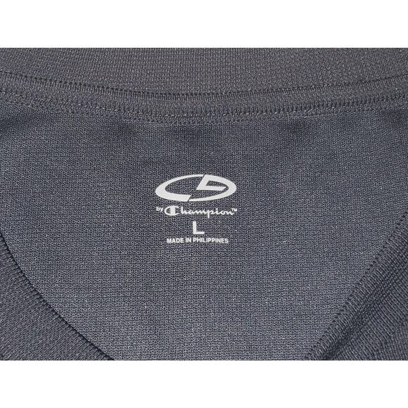 C9 by Champion Men’s Gray Long Sleeve Athletic Shirt L Thermal Moisture-Wicking - Picture 4 of 6